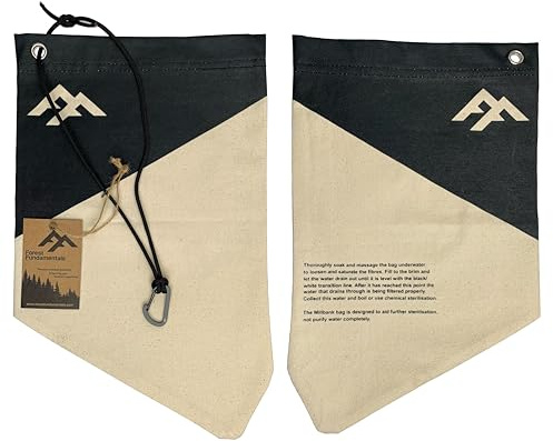 Millbank Bag | Water Filtration Bag | Bushcraft, Survival, Military | Handmade Bag in UK | Forest Fundamentals™