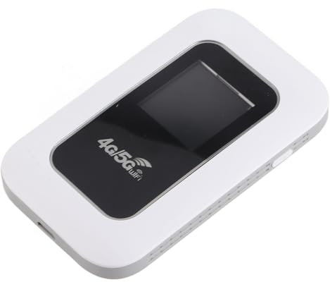 Mobiler Hotspot, Kabelloser Tragbarer 4G-LTE-WLAN-Router, Intelligenter Hochgeschwindigkeits-Taschennetzrouter, Gemeinsame Nutzung von Bis zu 10 WLAN-Benutzern,