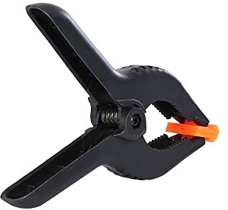 Woodworking Spring Clamps 3/4/6/9Inch Plastic Nylon Carpentry Clip Wood Fixing Tools Photo Studio Background Pipe Clamp(9inch)