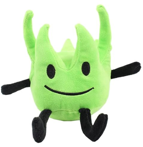 Plüschkissen Battle for Dream Island: Böses Blatt/Verlierer/Lutscher/grünes Gras/Kuchen/Stein/Gelee-Spielfigur, Wurfkissen, bfdi Plüschfigur, Kissen, Heimdekoration, Sofa-Dekoration, 15–25 cm