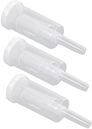 NIYANGLE Set of 3 Airlocks for Fermenting One-way Valves for Wine Beer Exhaust Valves for Home Brew Kit