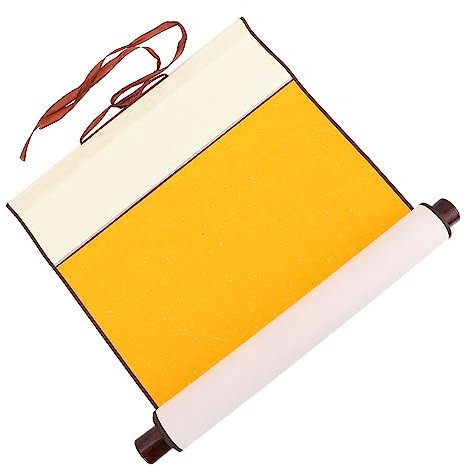 STOBOK Blankes Schriftrollenpapier Für Kalligraphie Hängendes Blättern Aus Chinesischem Xuan Papier Kunst Wand Blättern Malerei Versorgung Für Pinselmalerei Und