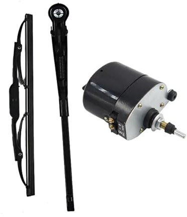 Windscreen Wiper Motor For Fishing Boat For Caravan 12V Universal Windscreen Wiper Motor With And Blade 01287358 7731000001 0390506510 Wiper Motor For Window