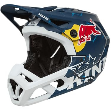EC mountain bike helmet Kini Red Bull 1.0 blue/white L (59/60 cm)