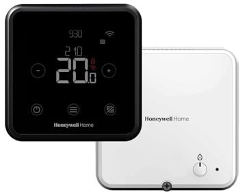 Thermostat intelligent filaire mural pour systèmes de chauffage anthracite