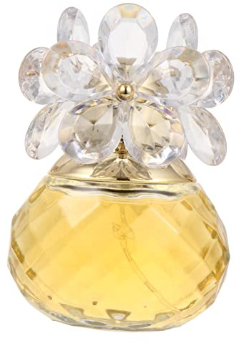 SHERCHPRY Perfume Floral Para Mujer De Fragancia y Perfume De Larga Duración Botella Amarilla Para Damas y Niñas