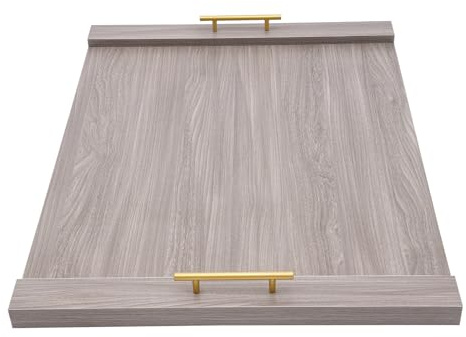 Noodle Board Stove Covers Gas Stove Top Cover for Electric Stove 29.9 * 21.6 Inch Stovetop Plate Cutting Boards for Kitchen (Oak White)
