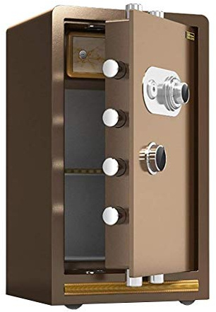 CLSDRZC Sicherheit, feuerfeste, doppelte Anti-Diebstahl-Schrank mit Vollmetall-mechanischer Panel, dreidimensionaler manipulationssicherer Speicher, große 60 cm/70 cm/80 cm