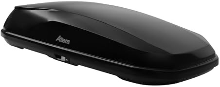 Atera Baúl de Techo Casar XL, Negro Brillante