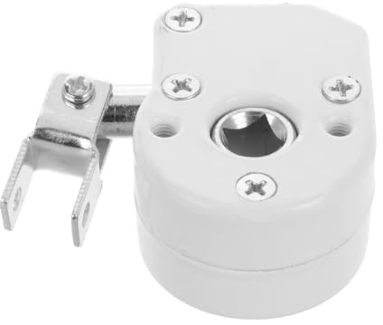 Yardenfun Manovella Design in Lega Alluminio e Tende da Esterne Sole per Pieghevole Bianca Multifunzionale, Accessorio Patio e Campeggi