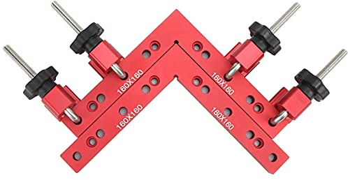 Square Positioning Ruler Aluminum Alloy Right Angle 90 Degree Measuring Tool for Woodwork Carpenters Construction Workers