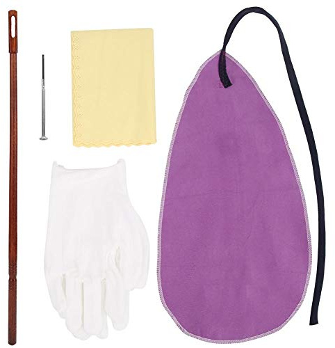 Kit de Limpieza de Flauta, Limpieza Profesional y Mantenimiento de Flauta, Set Completo con Llavín, Paño Limpiador y Pincel para Músicos, Profesional y Estudiantes, para Toda Ocasión