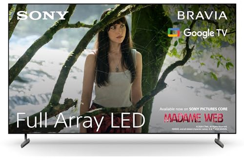 Sony BRAVIA, KD-55X85L, 55 Inch, Full Array LED, Smart TV, 4K HDR, Google TV, ECO PACK, BRAVIA CORE, Seamless Edge Design