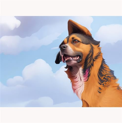 TWYYDP Puzzle 1500 Teile für Erwachsene,Hund Holzpuzzle,Puzzle für Erwachsene