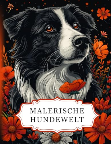 Malerische Hundewelt: Ein Hunde Malbuch für Erwachsene mit 50 wunderschönen Motiven zum Ausmalen. Ideal zur Entspannung, zum Stressabbau und zur Förderung der Kreativität (Malerische Welten)