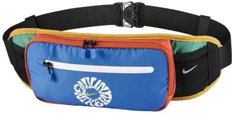 Nike Unisex – Erwachsene Hip Pack Graphic Gürtel-Tasche, lt Photo Blue/Black/Summit White