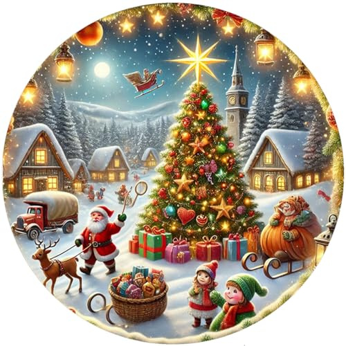 Fondant Tortenaufleger Tortenbild Weihnachten/Xmas/Christmas K 102