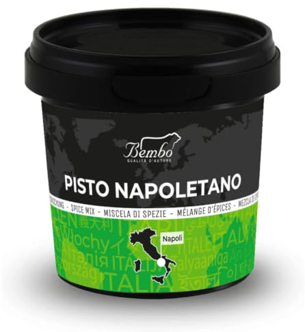 Pisto Napoletano 320g – La miscela di spezie della Tradizione Pasticciera di Napoli – Ideale per i Dolci Natalizi: Mostaccioli, Rococò, Susamielli e Raffiuoli