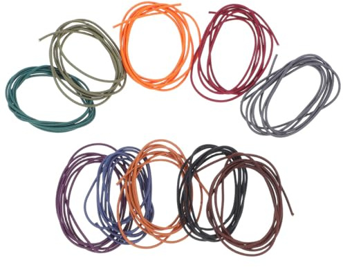 FUNOMOCYA Correa De Cuaderno De Nylon 10 Piezas Bandas Elásticas Para Cuaderno De Viaje Y Planificador Ajustables Multifuncionales Para Oficina Y Manualidades