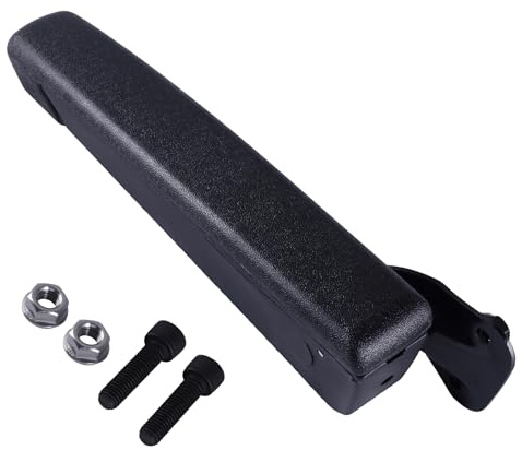 TIOMIOSEA Universal linke Auto Armlehne für Rv Wohnmobile, Wohnwagen - 35,5cm Einstellbar Sitz Armlehne um 90 Grad - Auto Teile Rechts mit vollständigem Montagezubehör