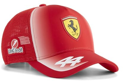PUMA Scuderia Ferrari F1 2026 Lewis Hamilton Caps kollektion, Röd, one size
