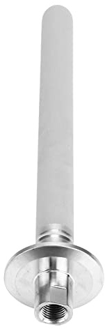 ZAWELIYO Stainless Steel Carbonation Stone, Aeration Oxygenation Stone 8in NPT Female Gas Inlet for Beer Homebrew, High Separation Efficiency