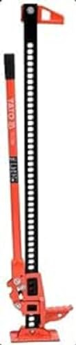 Yato Profi Stockwinde | 3t | Hubhöhe: Nach Wunsch: 33 48 60 | 3000 kg | mit Zahnstangengewinde | Stahlwinde Hubwinde Hebewinde (Hubhöhe: 48 (130-1