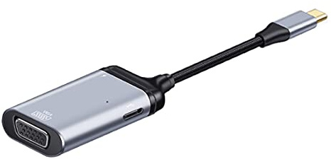 chenyang CY USB3.1 Type C USB C zu VGA RGB Konverter HDTV Adapter 60Hz 1080P Mit Type C Weiblich PD Stromanschluss Für Tablet Phone Laptop
