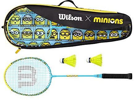 Wilson Minions Badminton/Federball-Sets Black/Yellow/ 2