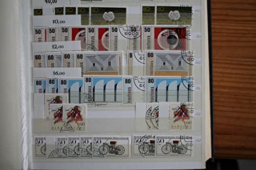 Generisch Robbert´s Briefmarken Album BRD Deutschland ab 1983 bis 1993 Marken mit Versandstellenstempel / Ersttagsstempelung; Nr. 3218