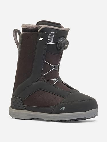 K2 Raider Men's Snowboard Boots, Black, 11