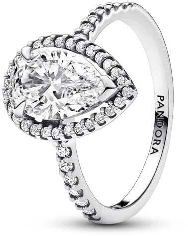 PANDORA Sterling silver Cubic Zirconia Clear 193012C01