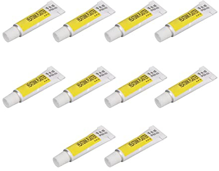 Jectse Wärmeleitender Kleber mit Starker Haftung, Weit Verbreitet, Leicht und Tragbar, Silikonfettmaterial für LED, Kühlkörper, Grafikkarte