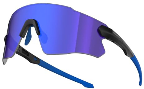 ER00 Kinder Sportsonnenbrille kleine Größe leicht umschließend für Jugendliche Radfahren Wandern Baseball Outdoor