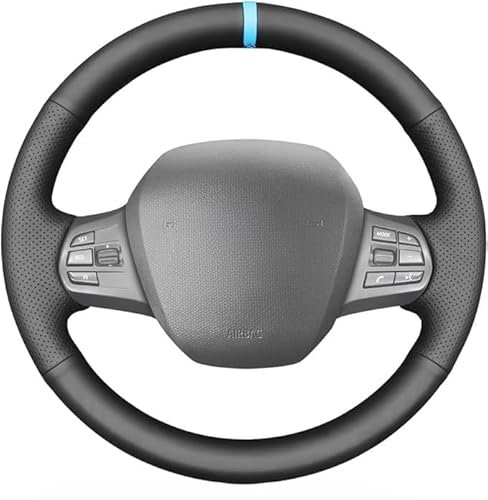 MEWANT DIY Custom Stitch Lenkradbezug für i3 2013–2022 DIY-Auto Innenzubehör rutschfest atmungsaktiv