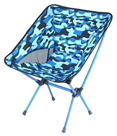 Outdoor-Klappstuhl, Picknickstuhl, Campingstuhl, leichter Rahmen, Mini-Camping, tragbarer Oxford-Stoffstuhl zum Angeln, Wandern, Strand, Outdoor, leichter und langlebiger Picknickstuhl, Klappstüh