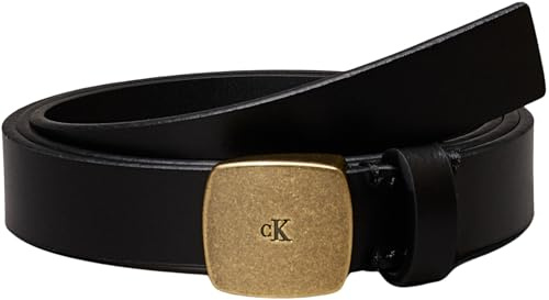 Calvin Klein Damen Casual Plaque Buckle 20mm Lv04k7007g Fester Gürtel