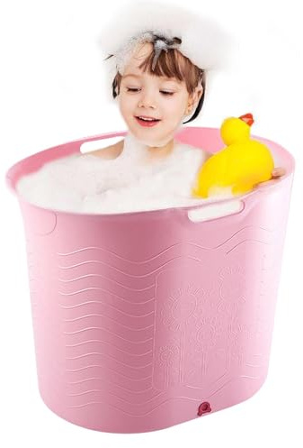 Babybadewanne für die Dusche, Duschbadewanne für Babys, Badewanne zum | Sitzgelegenheit Badewannen-Zubehör Für Kaltwasser-Erholung, Eisbaden, Trag