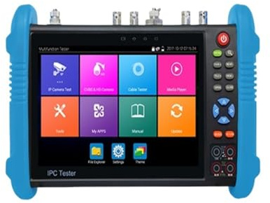 Tester per telecamere CCTV IPC-9800 Pro Full HD 8MP Cvi Tvi Ahd Cvbs Monitor Telecamera IP X7 Pollici IPS Touch Screen PTZ Tester CCTV Di Controllo(IPC-9800ADH Pro)