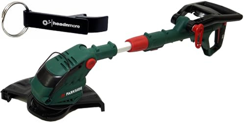HEADNMORE® Bundle – 1 tagliaerba Parkside® PRTA 20 / tagliabordi + 1 portachiavi HEADNMORE® (senza batteria)