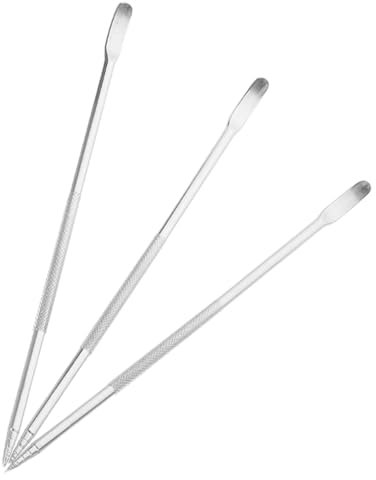 OUNONA 3pezzi Penna Decorazione Cappuccino in Acciaio Resistente da Strumento Portatile per Latte Art Miscelazione Schiuma e caffè per Bar Casa e Caffetteria