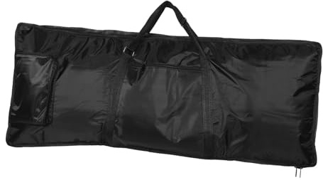 Milisten 61 Key Electronic Piano Bag Keyboard Carrying Case Padded Gigs Bag for Music Keyboard Oxford Cloth Travel Cover