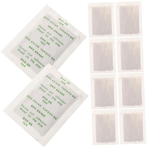 WRITWAA 10piezas Parches Detox Para Pies Almohadillas Limpiadoras Cuidado Pies Pegatinas Desintoxicantes