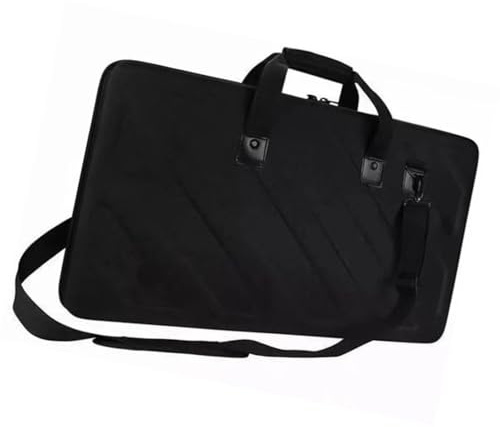 Ronyme DJ Controllers Case Travel Case Two Way Zipper Portable Shockproof Equipment Accessory EVA Storage Bag for Travel Performance, Length 60 cm