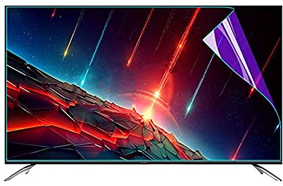 ZGHQHCDRH Protezione per schermo TV, Pellicola salvaschermo TV da 32-75 pollici antiriflesso antiluce blu, filtro antigraffio e affaticamento degli occhi, for LCD LED Oled 4K HDTV(32(698 * 392mm))