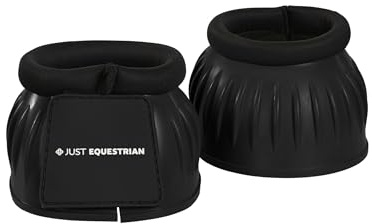 4Horses Hufglocken Classic Plus, robuster Pferde-Hufschutz mit Polsterring, Stoßdämpfung und Doppelklettverschluss