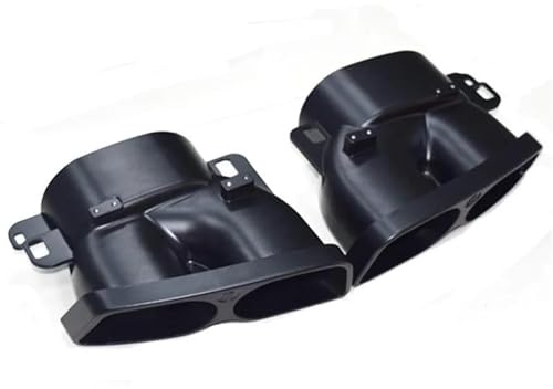 Auto Auspuffblende Auto-Auspuffblende Für Benz W205 W212 W222 W204 W213 CES-Klasse Auspuffanlage Endschalldämpfer Endrohr Auspuffblenden Auspuffrohrabdeckung(Schwarz)