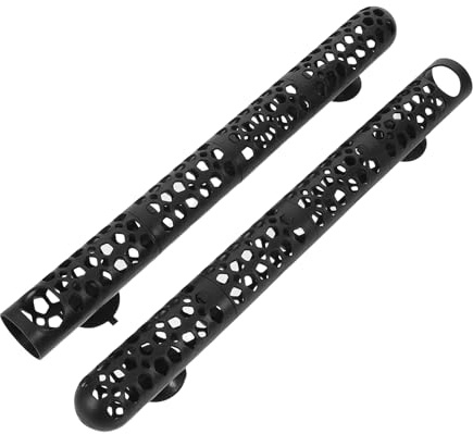 BETOOKY 2pcs Fish Tank Heater Protector Heater Guard for Fish Tank Plastic Protective Cover Detachable Design Easy Installation Optimal Compatibility