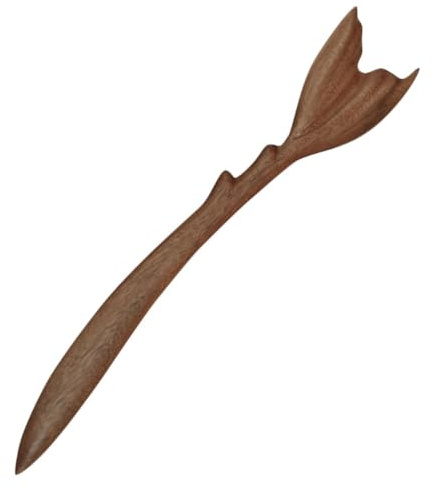 Artibetter Bastoncino per Chioma in Legno di Verde Sandalo, Bacchetta Decorativa Cinese per Donna, Accessorio Tradizionale per Chignon e Acconciature da Festa