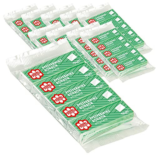 10x 5 Stangen Pfeffi - nostalgische DDR Produkte - Ossi Kult-Artikel